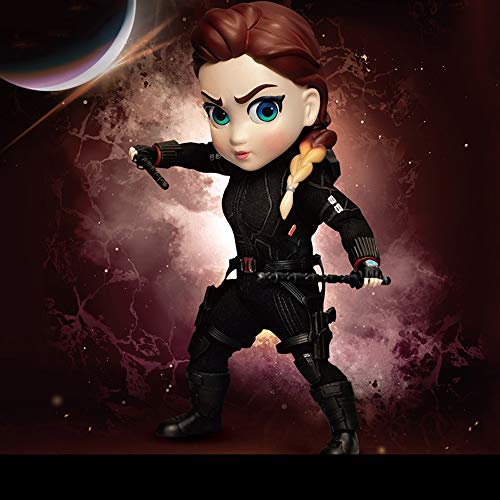 JU FU Figura Viuda Negra - Vengadores Viuda Negra Vengadores Guerra Infinita Vengadora Superhéroe Figuras Modelo Muñeca Figura Superhéroes Modelo Juguete