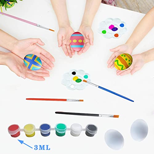 Juego de decoración de Huevos, Juego de Pintura de Huevos de Dinosaurio con tapete de Juego, Juego Completo de Dibujos creativos para niños, Manualidades para niños de 4 a 8 años