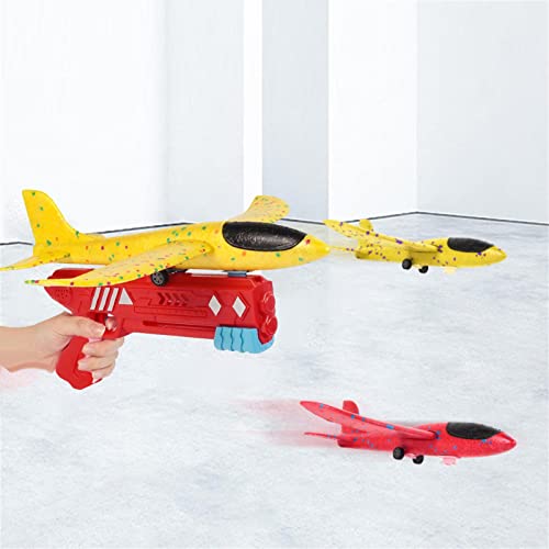 Juguetes De Lanzamiento De Avión, Juguete De Avión De Catapulta De Burbujas, Juguetes Voladores De Catapulta De Burbujas Al Aire Libre, Modelo De Avión De Espuma, Pistola, Juego De Disparos, Juguete