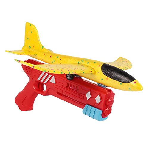 Juguetes De Lanzamiento De Avión, Juguete De Avión De Catapulta De Burbujas, Juguetes Voladores De Catapulta De Burbujas Al Aire Libre, Modelo De Avión De Espuma, Pistola, Juego De Disparos, Juguete