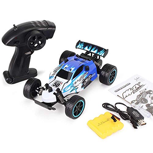 JY&WIN Niños RC Coche Camión Control Remoto Coche de Juguete Escalada Coche Derrapar Carreras Niños con tracción en Las Cuatro Ruedas Off-Road Buggy Coche Deportivo Carga Juego de Carreras profesio
