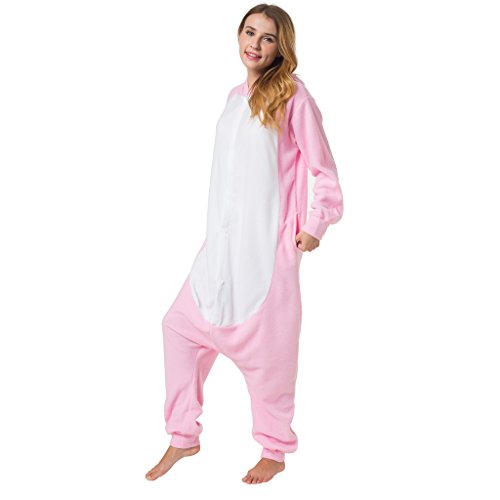 Katara (10+ Modelos) Kigurumi Pijamas Disfraz Animal Halloween Adultos Cerdo Talla 155-165cm