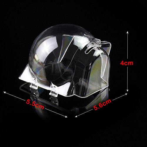 KEESIN Tapa protectora para cámara y filtro de lente con clip de clip para dron accesorio para DJI Mavic Pro, transparente
