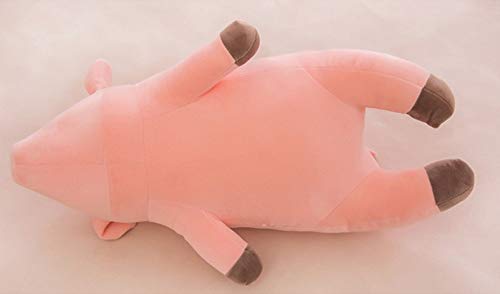KXCAQ 40-100cm Cerdo Gigante Durmiente de Peluche Juguetes Suaves Chico Lindo Cerdo Creativo Animal muñeco de Peluche bebé Lindo Juguete niñas Regalo de cumpleaños 100CM