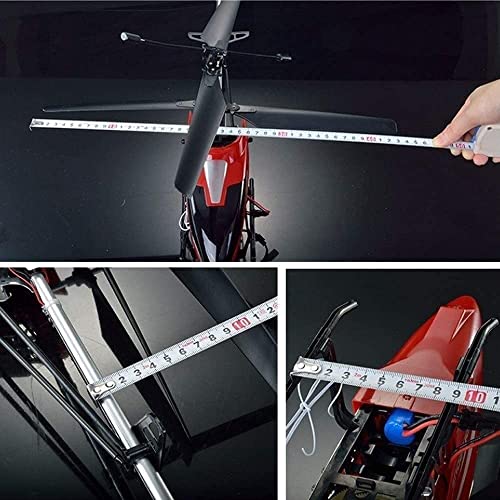 Large Alloy Wireless 2.4Ghz Gyro Remote Control Aircraft 3.5 Channel RC Fall-Resistant Helicopter LED Outdoor Helicopter Boy Toy Aircraft for Children and Adults Gift (1 Battery)