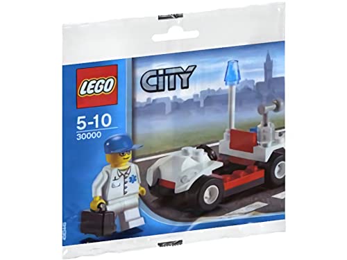 LEGO 30000 City - Médico con Coche y maletín (año 2009)