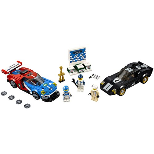 LEGO Speed Champions - Coches Ford GT de 2016 y Ford GT40 de 1966 (Lego 75881)