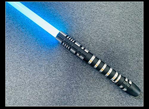 LHFD Espada Brillante 16 Tipos de Sable de luz de Color RGB, Espada Brillante de Star Wars Mango de Metal iluminación de Cambio de Color Efecto de Sonido Multi Utilería de Regalo de Juguete