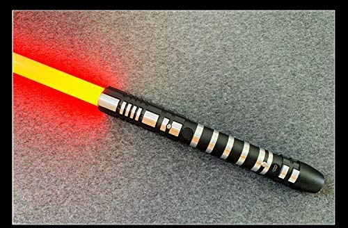 LHFD Espada Brillante 16 Tipos de Sable de luz de Color RGB, Espada Brillante de Star Wars Mango de Metal iluminación de Cambio de Color Efecto de Sonido Multi Utilería de Regalo de Juguete