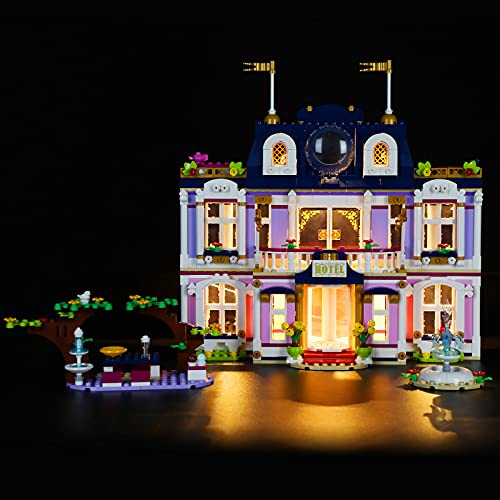 LIGHTAILING Conjunto de Luces Compatible con Lego 41684 Friends Heartlake City Grand Hotel Modelo de Construcción de Bloques - NO Incluido en el Modelo