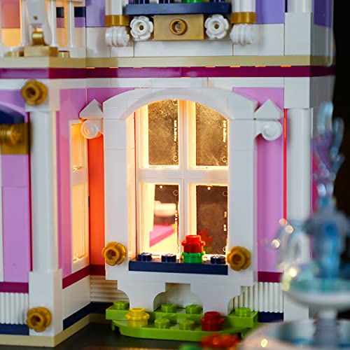 LIGHTAILING Conjunto de Luces Compatible con Lego 41684 Friends Heartlake City Grand Hotel Modelo de Construcción de Bloques - NO Incluido en el Modelo