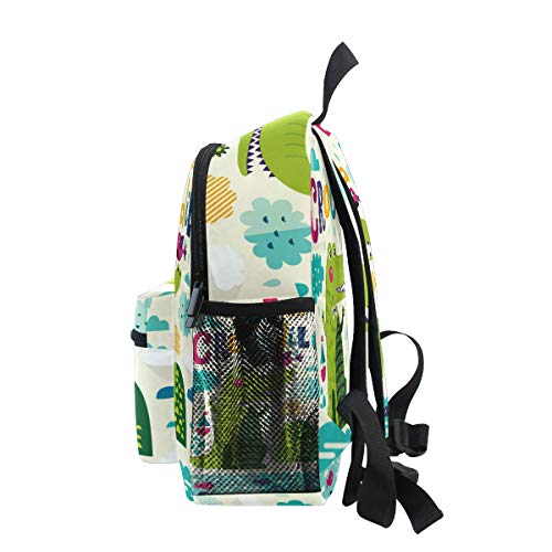 Lindo cocodrilo animal mochila para niña niño preescolar bolsa de viaje mini mochila de viaje de la escuela primaria estudiantes bolsa de libro