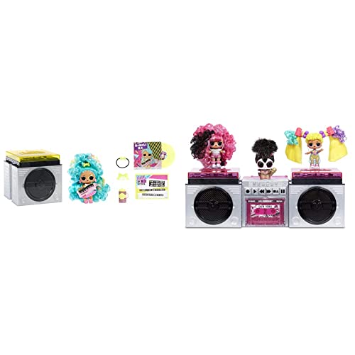 LOL Surprise Remix Muñecas Hair Flip, Coleccionable, 15 Sorpresas + Pets , Coleccionable , 9 Sorpresas con Cabello Real, Accesorios y Letras de Canciones Sorpresa