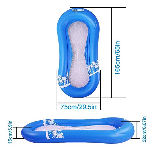 LXDDP Hamaca Agua, Tumbona Piscina Flotador Hamaca Balsas inflables Piscina Sofá Aire Silla Flotante Cama Drifter Piscina Flotador Playa para Adultos Suministros para Fiestas Decoraciones