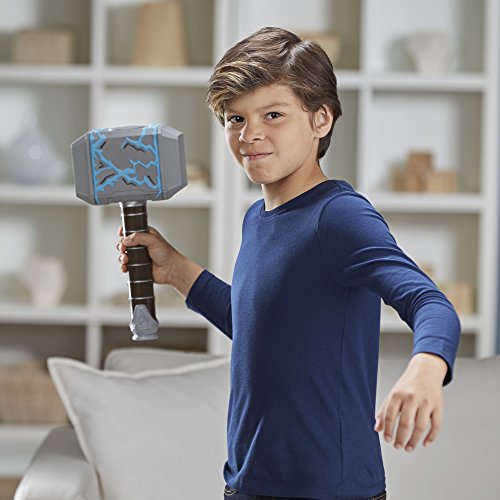 Marvel Avengers Martillo atronador de Thor, Multicolor, 34 x 18 cm (Hasbro B9975EU4)