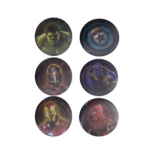 Marvel PP4437MVIW Insignia lenticular de la guerra del infinito, unisex-adulto, talla única , color/modelo surtido