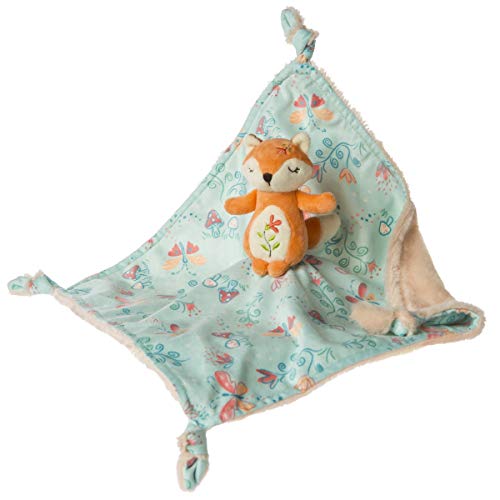 Mary Meyer Fairyland Forest - Manta de seguridad para animales de peluche, 33 x 33 cm, diseño de zorro