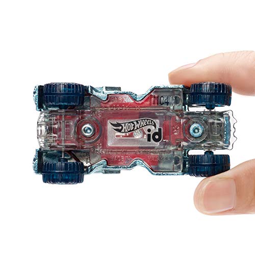 Mattel - Hot Wheels ID Vehículo de juguete, coche Batman Arkham Knight, +8 años ( FXB27)