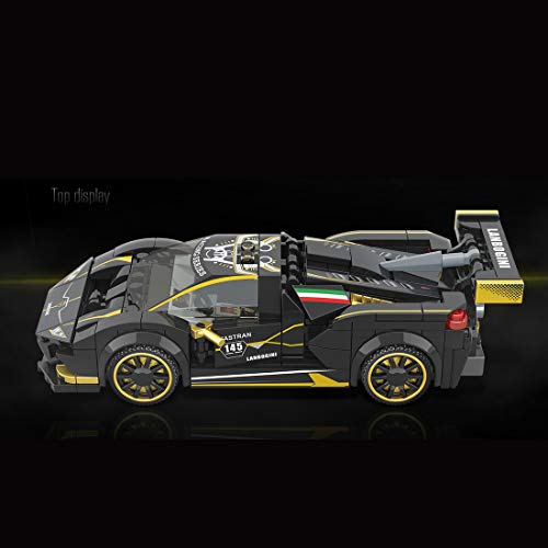 MBKE Technic Racing Car Model, 360 piezas Kit de construcción para modelo de coche deportivo Lamborghini, juegos de bloques de construcción compatibles con Lego Technic