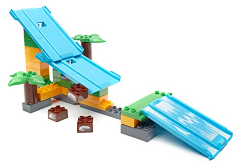 Mega Bloks- Blaze and The Monster Machines Thomas y Sus Amigos Rampas selv&aacuteticas, Multicolor, (Mattel Spain DPH78)