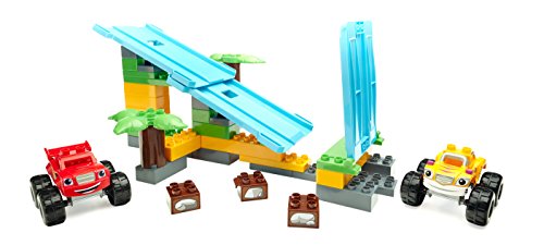 Mega Bloks- Blaze and The Monster Machines Thomas y Sus Amigos Rampas selv&aacuteticas, Multicolor, (Mattel Spain DPH78)