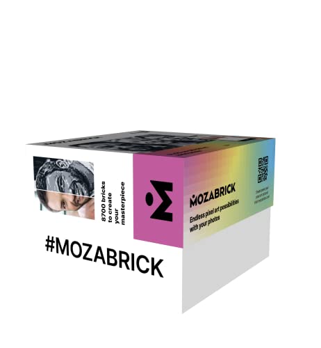MOZABRICK Juego de construcción de fotos model < M > Transforma cualquier imagen en un mosaico de arte de pared usando nuestro constructor. Posibilidades infinitas de arte de píxeles usando tus fotos!