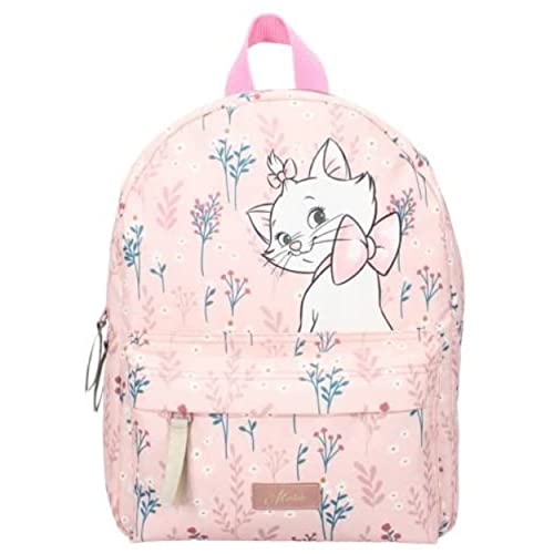 mybagstory - Mochila - Aristogatos - Disney - Niño - Escuela - Primaria - Maternelle - Guardería - Guardería - Mochila para niña - Talla 31 cm - Tirantes ajustables