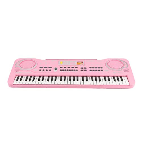 NCONCO 61 teclas teclado electrónico educativo aprendizaje juguete piano musical con micrófono para