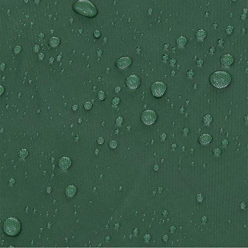 ningdeCK Cubierta para arenero, impermeable, a prueba de polvo, cubierta de arenero, protección hexagonal verde con cordón, evita la contaminación de la arena y los juguetes