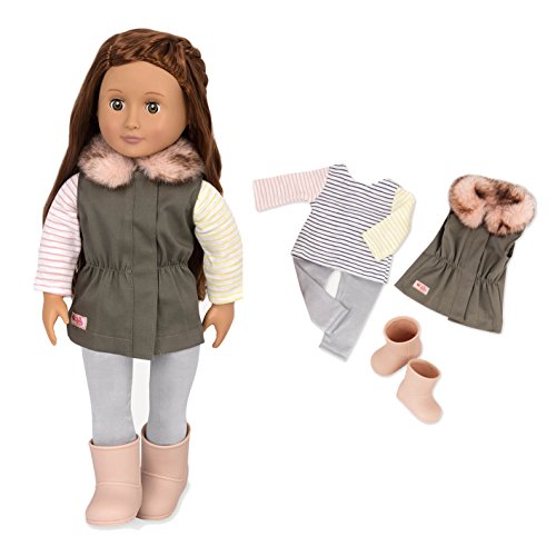 Our Generation BD30314Z - Ropa Clásica - Conjunto chaqueta de plumón caqui