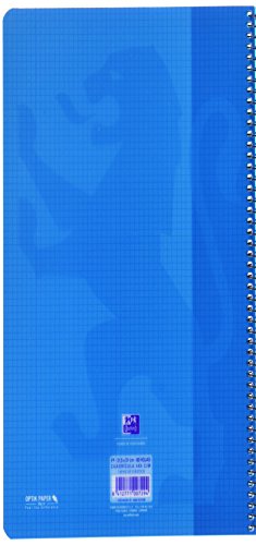 Oxford 941611 - Cuaderno folio 80 hojas, cuadricula 4 x 4, colores surtidos