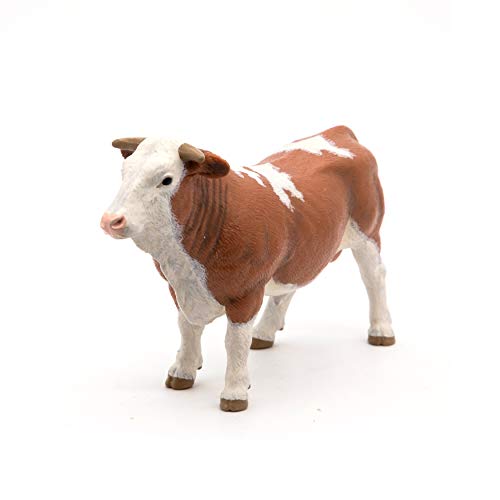 Papo Figura Toro simmental 14,5X4,5X9CM, Multicolor (2051142)