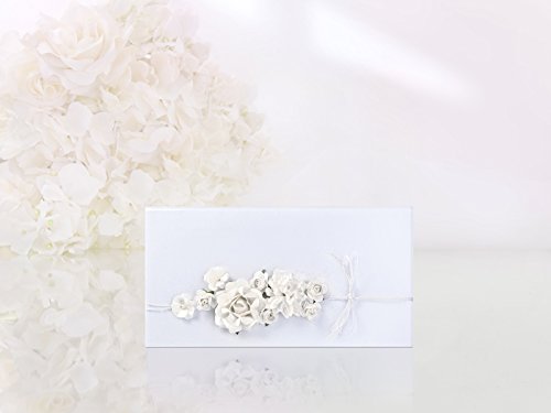 Partydeco ENKP4 - Sobre de boda para regalo de dinero