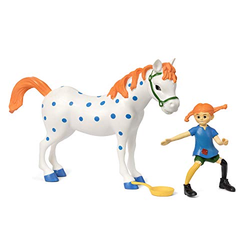 Pippi Longstocking 44-3795-00 Pippi & Little Buddy - Juego de Figuras Multicolor