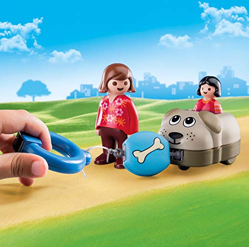 PLAYMOBIL 1.2.3 70406 Mi Perro, De 1,5 a 4 años
