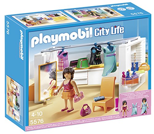 PLAYMOBIL Mansión Moderna de Lujo - Playset vestidor (5576)