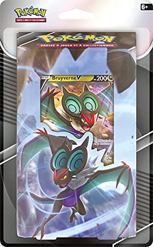 Pokemon Kit de iniciación (Rayquaza-V o Bruyverne-V) -Octubre 2021-Juego de Cartas coleccionables (Modelo Aleatorio) POKINI03B