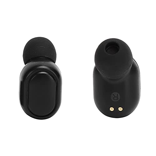 PUSOKEI Auriculares inalámbricos para música, Auriculares Deportivos Bluetooth con reducción de Ruido Inteligente, Auriculares inalámbricos en la Oreja con Estuche de Carga(Rojo)