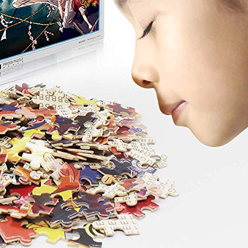 Puzzles 500/1000 Pieces Rompecabezas - Invasión Alienígena, Creative Adult Children's DIY Juego De Ocio Interesante Juguetes 0305 (Color : Partition, Size : 1000 Pieces)