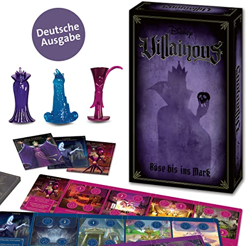 Ravensburger Gesellschaftsspiel - Disney Villainous 26400 - Das spannende Strategiespiel mit verdrehter Spielmoral AB 10 Jahren: Böse bis ins Mark