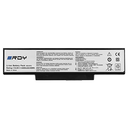 RDY Batería para ASUS A73BR-TY060V A73BR-TY081V A73BY-TY045V A73BY-TY060 A73BY-TY081D A73BY-TY094 A73BY-TY103V A73E-AH51 (4400mAh 10.8V)