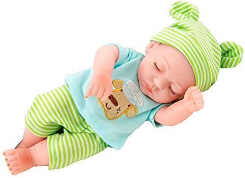 Reborn Baby Dolls Muñeca Reborn Muñeca de Aspecto Realista Cera Suave Silicona Muñeca de Vinilo Realista para niños pequeños, K