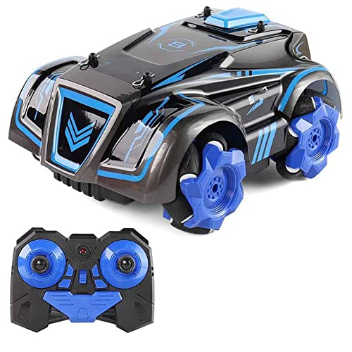 Remote Control Car RC Cars Race Sunt Car 2.4GHz 360° Rotation Sided Rotating Vehicles High Speed Off Road for 3 4 5 6 7 8-12 Year Old Boys Kids RC Car Toys (Blue)