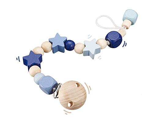 Selecta 64014 Cadena para Chupete Suerte de Estrellas, Multicolor