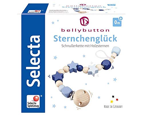 Selecta 64014 Cadena para Chupete Suerte de Estrellas, Multicolor