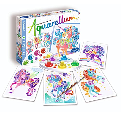 Sentosphère-Aquarellum Junior Unicornios, color unisex 6507 , color/modelo surtido