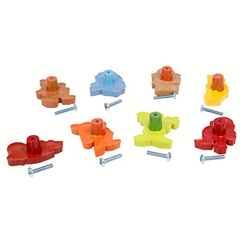 Set 8 Tiradores Laser 4,5 * 4,5cm Blancanieves Y LOS Siete ENANITOS
