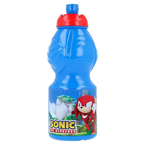 Set de almuerzo, escuelas, 2 piezas para llevar la erenda y la botella de plástico para niños Merenda Launch Box - BPA Free (Sonic)