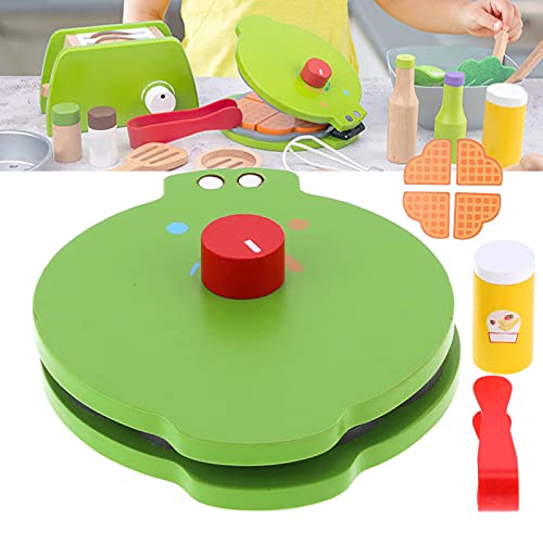 Shanrya Juguete para Hacer Crepes, Simulación Duradera No Tóxica del Juguete De La Máquina De Cocinar para El Hogar