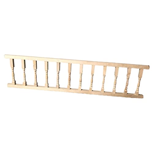 sharprepublic Muebles de barandilla de casa de muñecas, decoración, Mini balaustres de Escena, Valla, Accesorios DIY 1/12 para escalones, escaleras, balcón, niños,